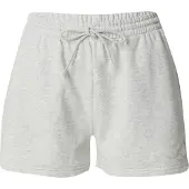 New Balance Sportbroek 'Essentials' grijs gemêleerd / wit