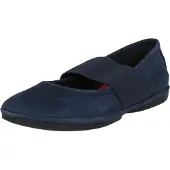 Camper Ballerina met riempjes 'Rign' donkerblauw