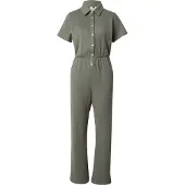 Roxy Blue Side Of Th Jumpsuit Met Korte Mouwen
