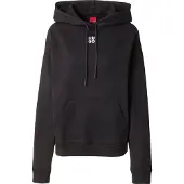HUGO Sweatshirt 'Delfinia' zwart / wit
