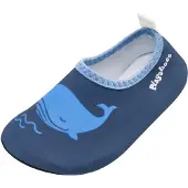 Playshoes Strand-/badschoen marine / hemelsblauw / wit