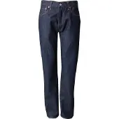 Levi's Jeans '555 Relaxed Straight' donkerblauw / donkeroranje