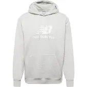 New Balance Sweatshirt 'Essentials' grijs gemêleerd / wit
