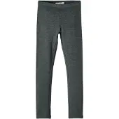 Name it Leggings 'NKFDavina' grijs gemêleerd