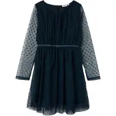Name it Jurk 'NKFVabos' smoky blue / nachtblauw