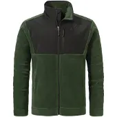 Schöffel Funktionele fleece-jas 'Gregale' donkergroen / zwart