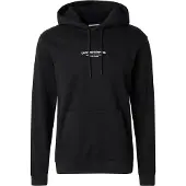 Only & Sons Sweatshirt 'ONSCurated' zwart / wit