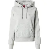 Superdry Sweatshirt 'Essential' lichtblauw / grijs gemêleerd