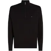 Tommy Hilfiger Trui 'ESSENTIAL' rood / zwart / wit