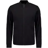 No-excess Gebreid vest zwart