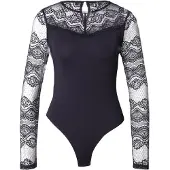 Pieces Shirt body 'SINNA' zwart