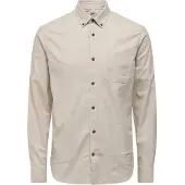 Only & Sons Overhemd 'ONSRoad' lichtgrijs