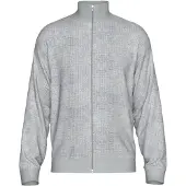 Selected Gebreid vest 'Dane' lichtgrijs