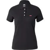 Levi's Shirt 'Slim Polo Shirt' rood / zwart