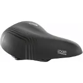 Selle Royal Comfortabel fietszadel - Slow Fit Foam - Vintage look - 277 mm x 215 mm - Zwart