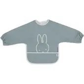 Jollein x Nijntje - Baby Slab Waterproof met Mouw - Miffy Peekaboo Sea Green