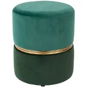 Puur Aneby poef/krukje groen