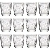 Bormioli Rocco Glazenset - Waterglazen - Transparant - Diamond - 300 ml - 12 stuks