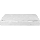 Beliani LUXUS - Pocketveringmatras - Beige - 140 x 200 cm - Polyester