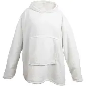 Unique living hoodie luna dove white -70x87cm