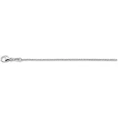 The Jewelry Collection Zilver Gerhodineerde Collier gourmet 1 1330155 36 cm