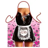 Benza Sexy Maid schort - Leuke Grappige Mooie Keukenschort