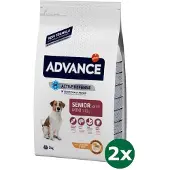 Advance 2x3 kg mini senior hondenvoer