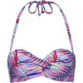 LASCANA Bikinitop blauw / gemengde kleuren