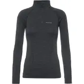 Falke - Women's Wool-Tech L/S Zip - Merino-ondergoed L, zwart