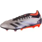 Adidas Voetbalschoen 'Predator Elite' zilvergrijs / neonoranje / zwart
