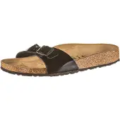 Birkenstock Muiltjes 'Madrid' zwart