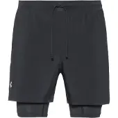 Under Armour Sportbroek 'Launch' zwart / wit