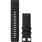 Garmin - Horloges - Bracelet Quickfit 26 nylon noir chiné voor Unisex van Nylon - Zwart