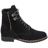 Durea 9776 wijdte K Veterschoenen | Maat 4 Dames Zwart