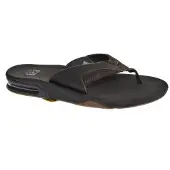 Reef Leather Fanning Slippers | Maat 46