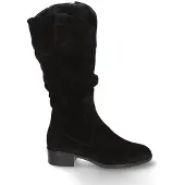 Durea 9759 wijdte H Laarzen | Maat 7.5 Dames Zwart