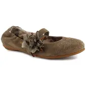 Mjus 603115 khaki Ballerina's | Maat 39 Dames Taupe