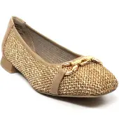 Caprice Ballerina lichtbruin / goud