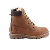 Develab 41073 Veterschoenen | Maat 28 Jongens Cognac
