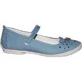 Twins 0033275 wijdte 2.5 Ballerina's | Maat 36 Meisjes Blauw