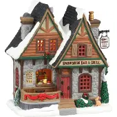 Lemax Snowshoe bar & grill b/o LED kerstfiguur