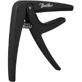 Boston Capo - BC-85-BK - Veermechanisme - Western en elektrische gitaar - Zwart