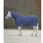 Waldhausen Comfort - Regendeken met hals - Paardendeken - 215 cm - Blauw