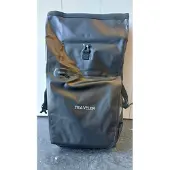 Traveler waterdichte bisonyl enkele fietstas - zwart - 31 liter