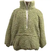 Unique living hoodie willow kids tea green -43x47cm
