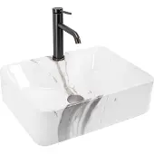 REA Kelly Marmo Opzetwastafel Steen Imitatie 49x38 cm