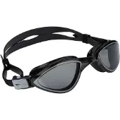 Avento Zwembril Flex - Curved Wide View - Zwart - Verstelbaar - Anti-condens & UV-bescherming