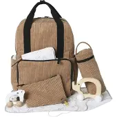 Vertbaudet Rugzak velours corduroy Travel hazelnoot