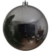 Décoris Kerstbal | | Ø 25 cm (Zilver)