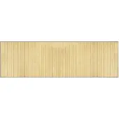 vidaXL Vloerkleed rechthoekig 60x200 cm bamboe lichtnaturel